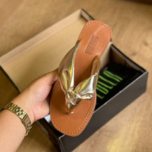 Rasteira Santa Lolla Ecoform Crinkle 0472.4C5F.02D8