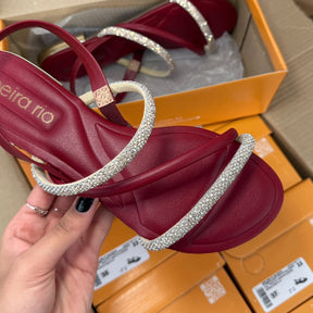 Sandália Beira Rio Calcanhar Espelhado 8263.969