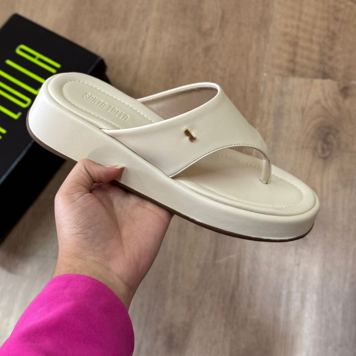 Papete Santa Lolla Thong Napa Santorine 0ADE.572D.018A