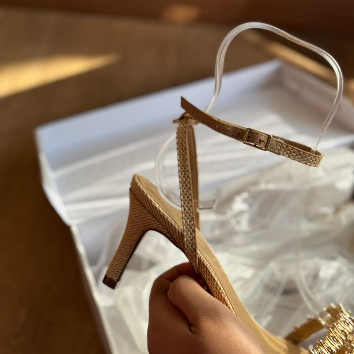 Sandália Arezzo Elegance Crystal A118450034