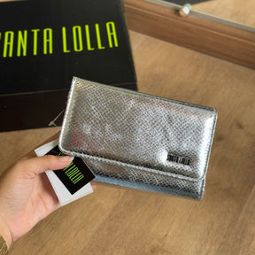 Bolsa Santa Lolla Carteira Verniz Alça De Ombro 0471.4580