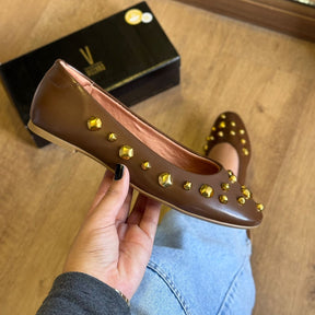 Sapatilha Vizzano Pedrarias Douradas 1443.111