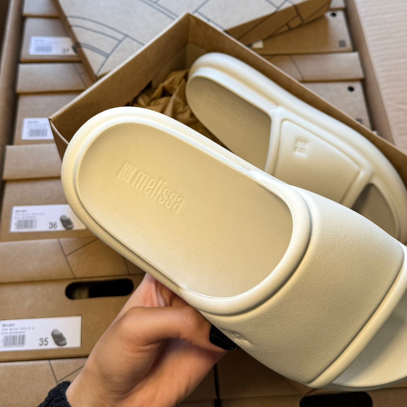 Sandália Melissa Free Puff Slide 37722