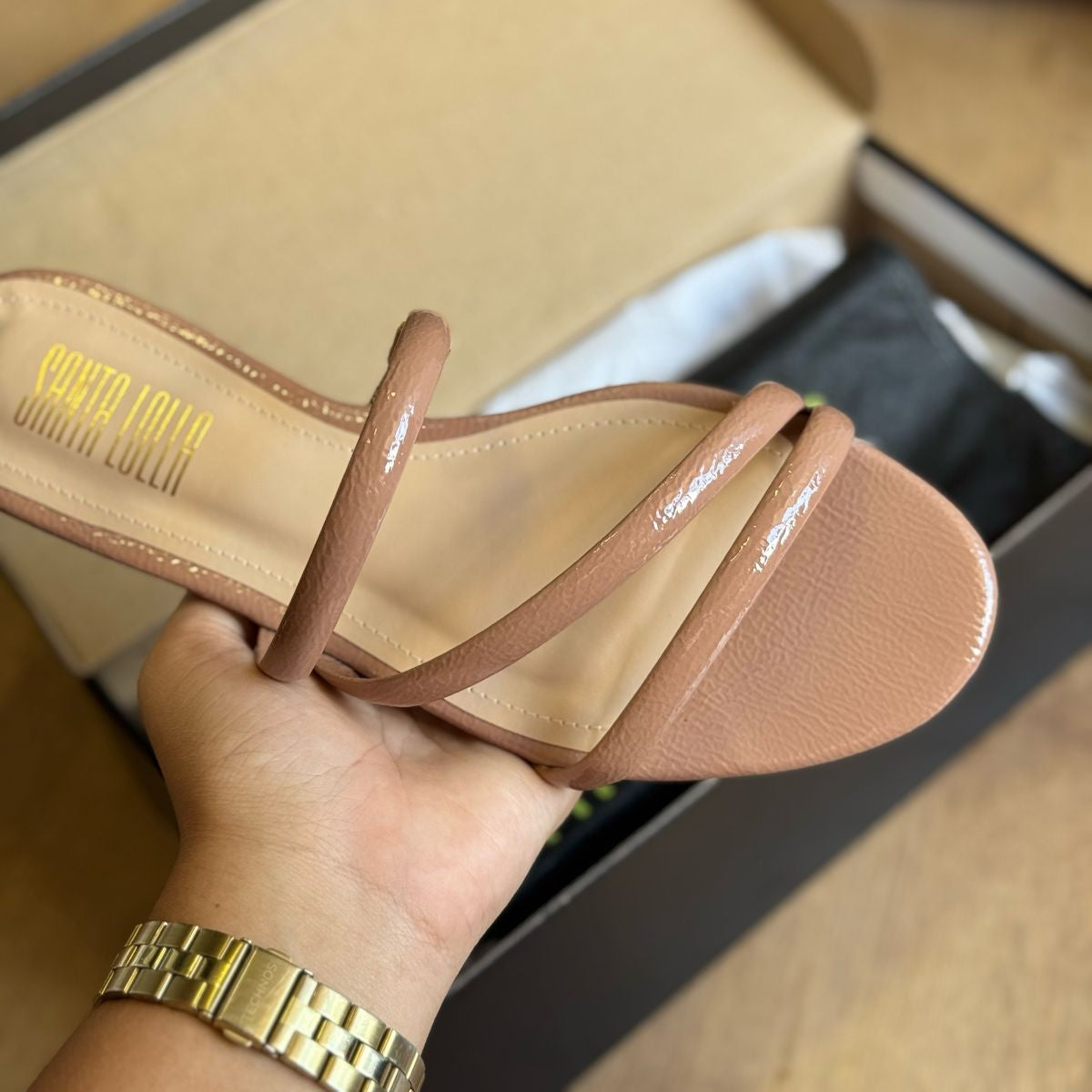 Sandália Santa Lolla Rasteira 086C.4C78