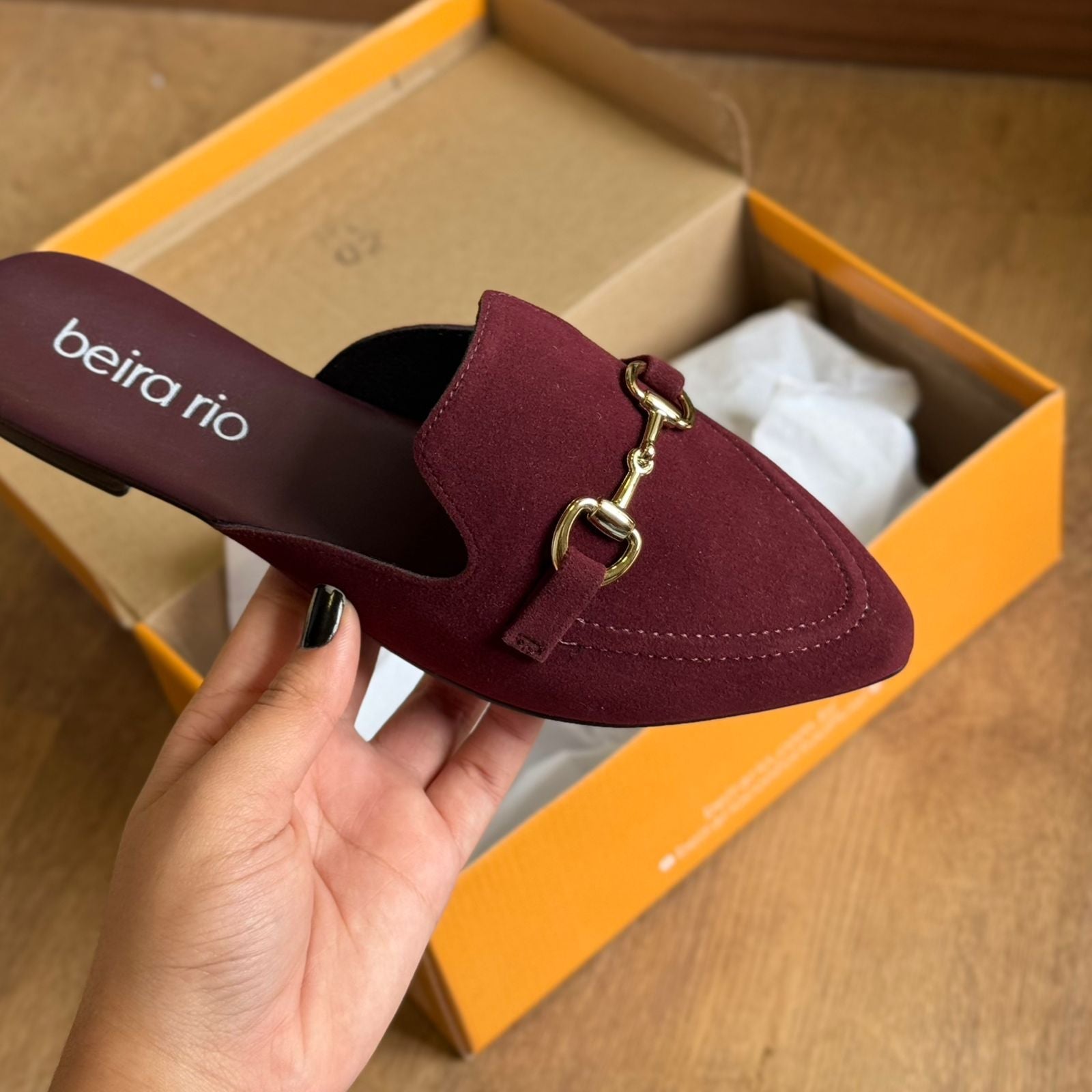 Mule Beira Rio Bico Fino 4134.1017