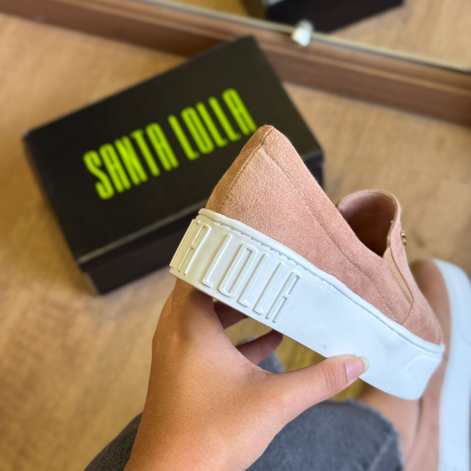 Tênis Santa Lolla Slip On Flatform 038F.11E4