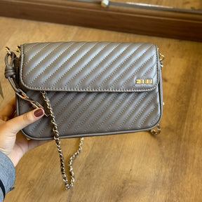 Bolsa Santa Lolla Pequena Soft Alça Corrente Transversal 0452.5475