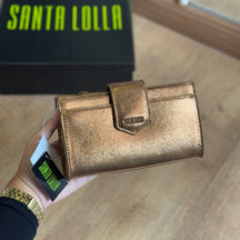 Carteira Santa Lolla Material Metalizado 0471.457E.037C