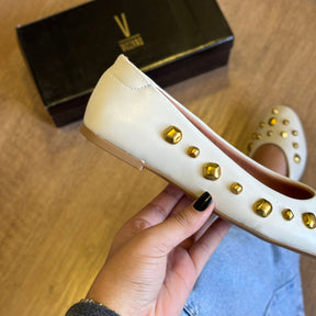 Sapatilha Vizzano Pedrarias Douradas 1443.111