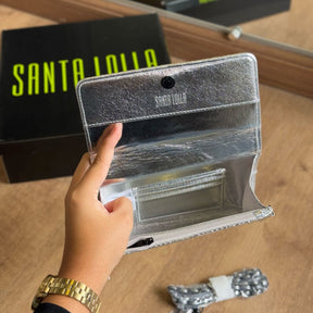 Bolsa Santa Lolla Carteira Verniz Alça De Ombro 0471.4580