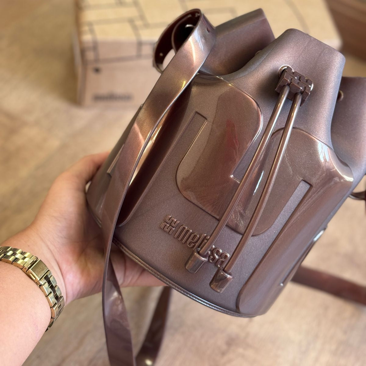 Bolsa Melissa Station Bucket Bag 34465