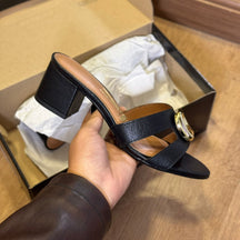 Salto Vizzano Salto Bloco Detalhe Quadrado Dourado 6291.1187