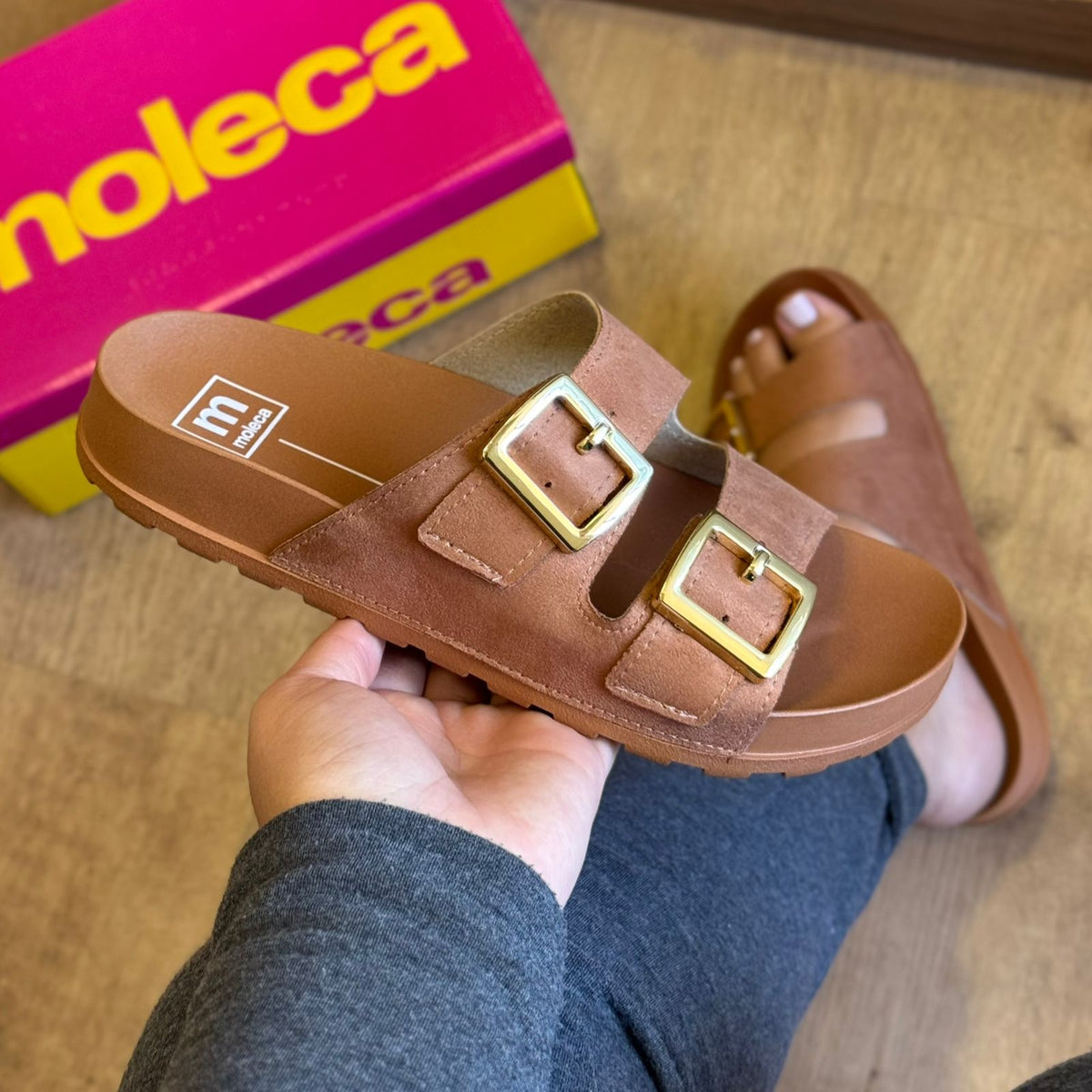 Sandália Moleca Casual Padrão 5436.401.5881