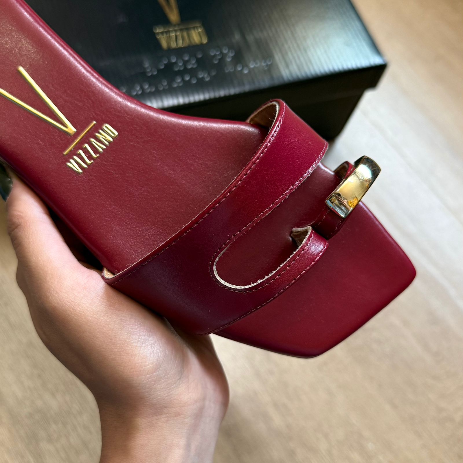 Rasteira Vizzano Fivela Minimal 6553.102