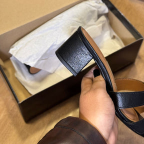 Salto Vizzano Salto Bloco Detalhe Quadrado Dourado 6291.1187