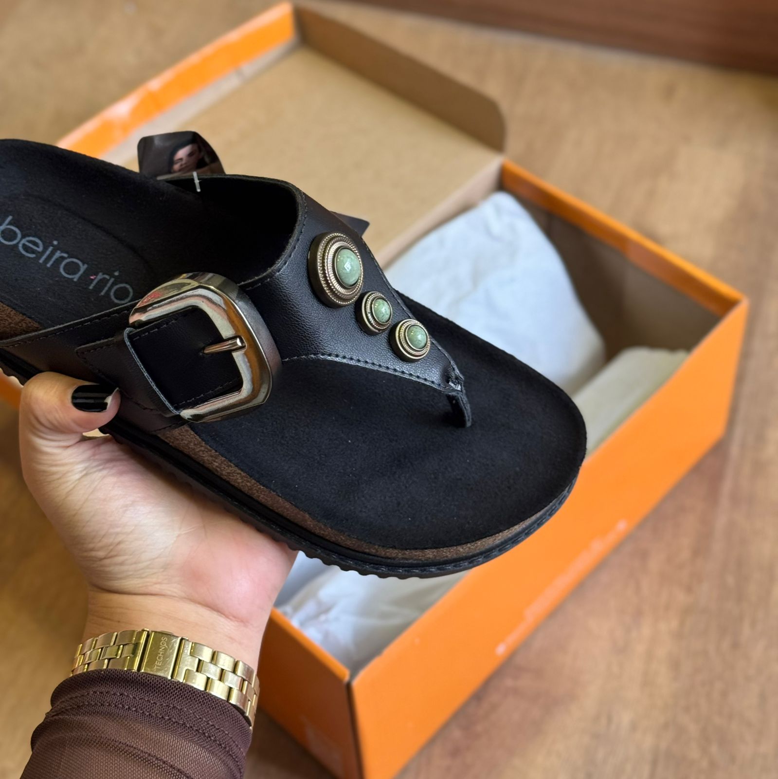 Sandália Beira Rio com Ajuste 8524.111