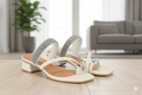 Sandália Vizzano Salto Bloco Baixo 6454.133 - Black Friday