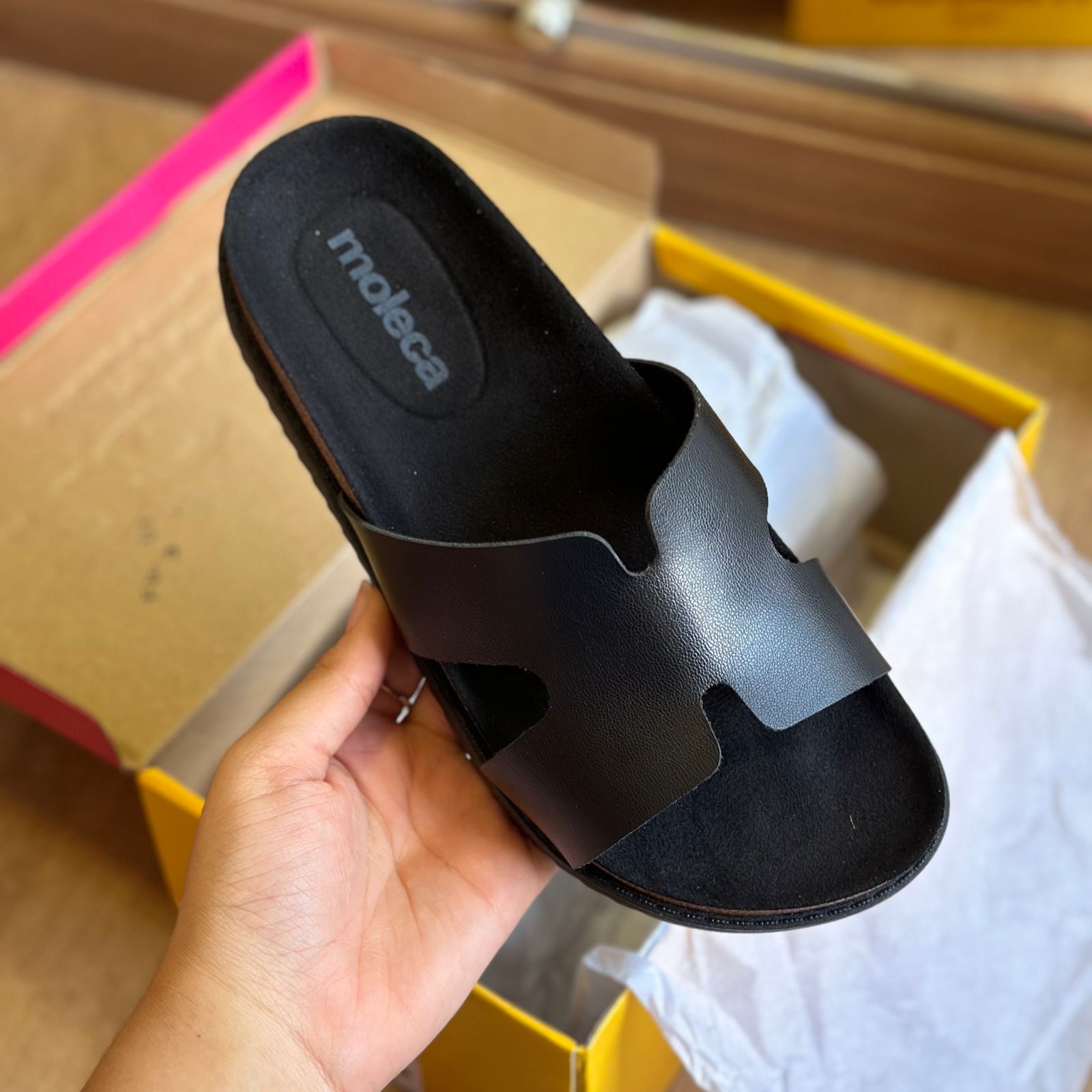 Sandália Moleca Tamanco Plataforma 5500.100