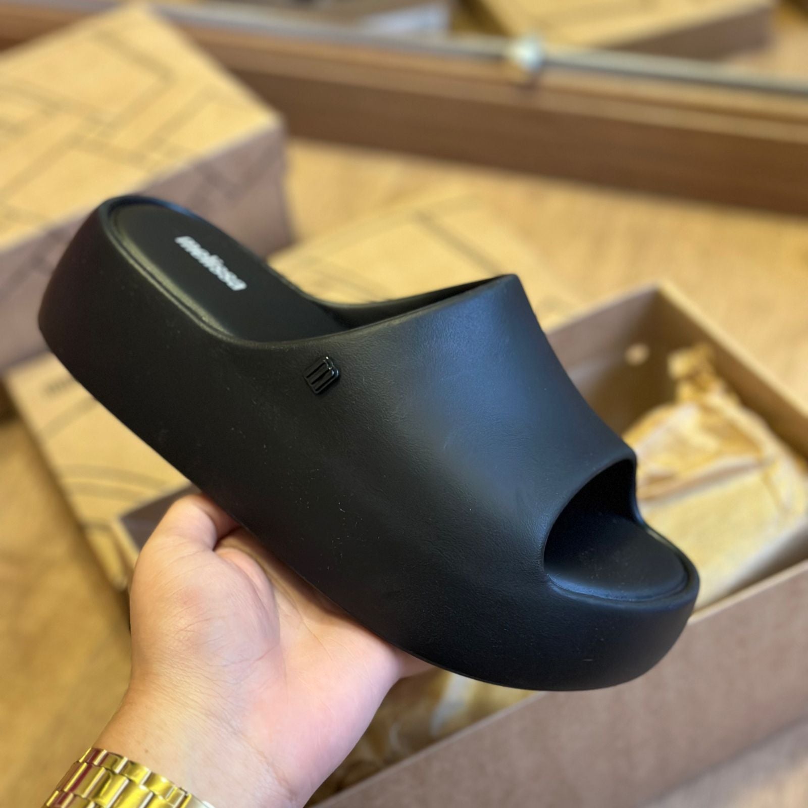 Sandália Melissa Free Platform Slide 35859