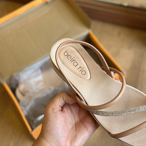 Sandália Beira Rio Strass 8387.530