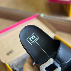 Sandália Moleca Slide Detalhe Brilhoso 5436.433