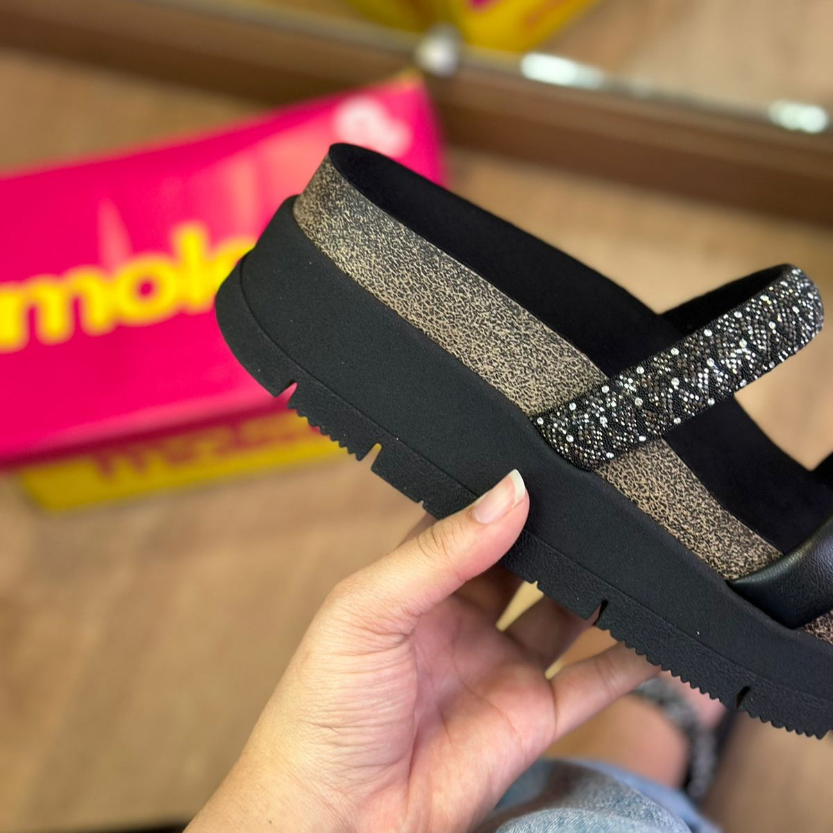 Sandália Papete Moleca Turim 5513.105