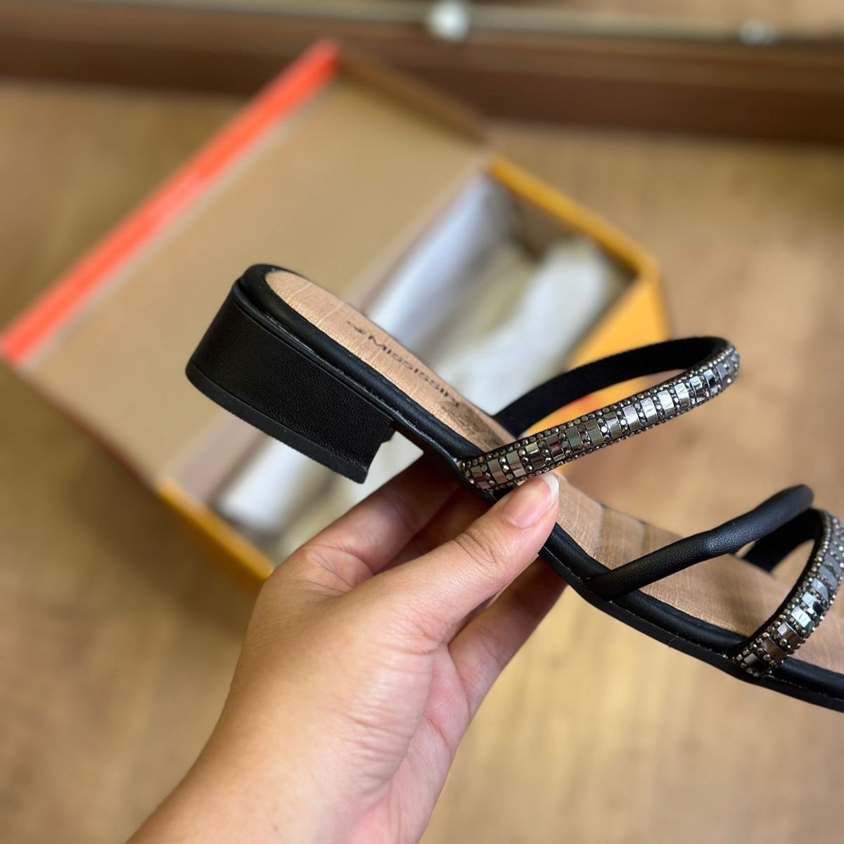 Sandália Mississipi Salto Bloco M1991