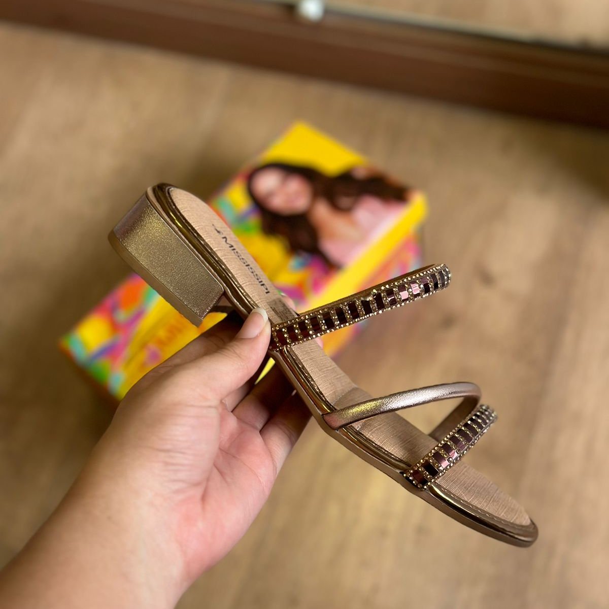 Sandália Mississipi Salto Bloco M1991