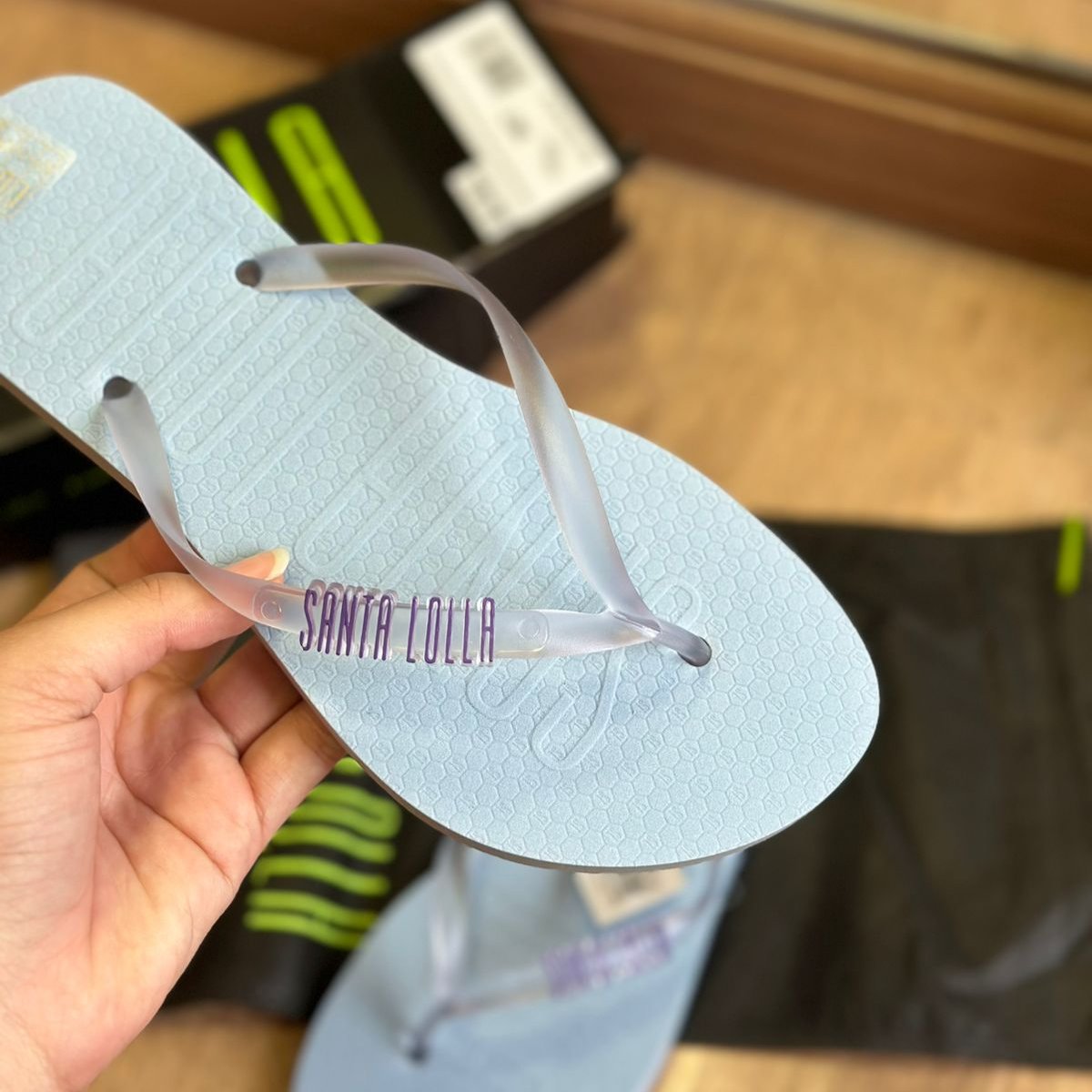 Chinelo Santa Lolla  Flip Flop Borracha 05A9.3750.0016