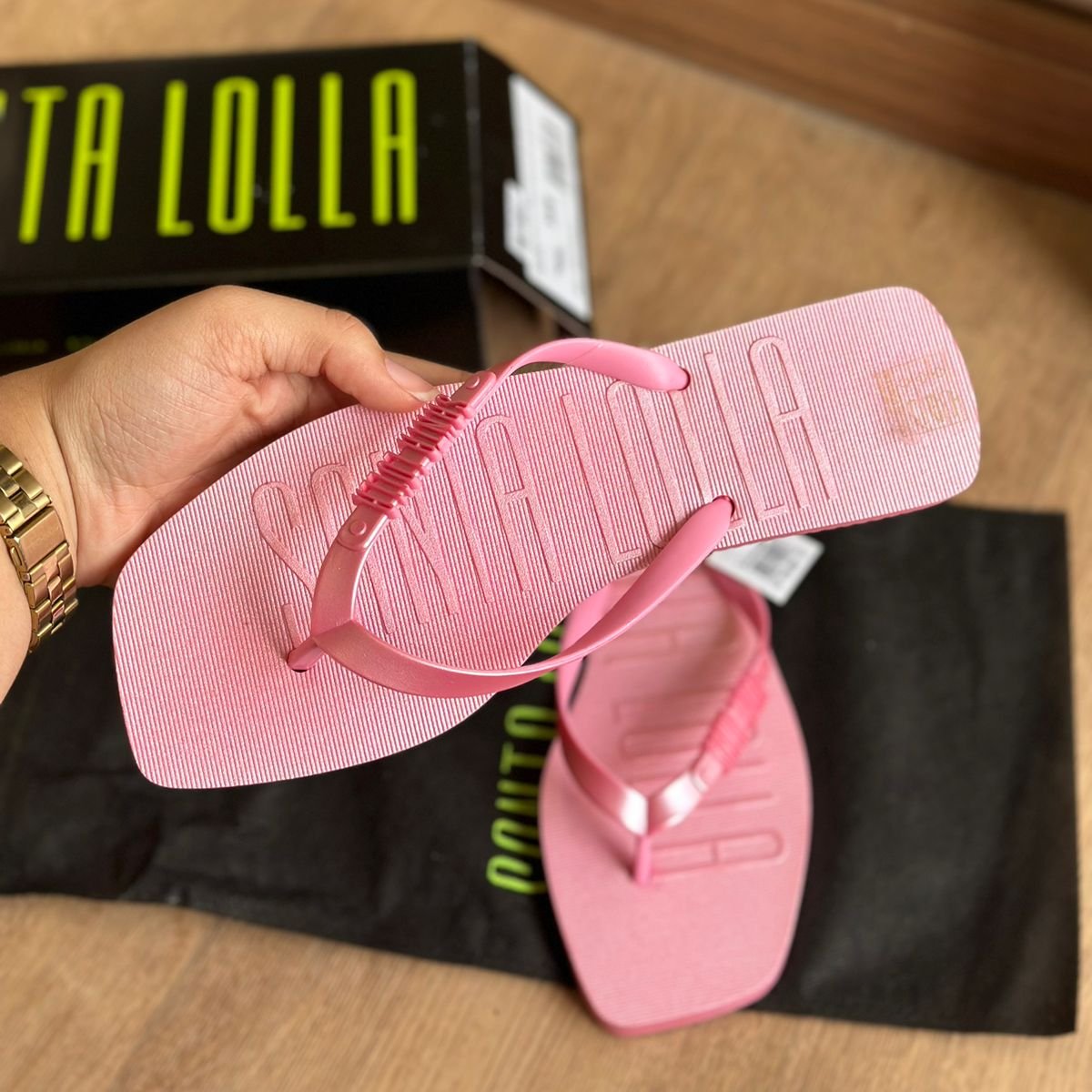 Chinelo Santa Lolla Flip Flop Borracha 053A.3984