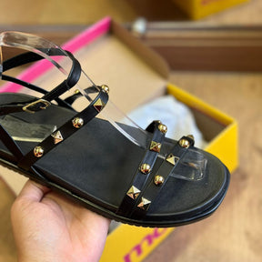 Sandália Moleca Detalhe Pedrarias 5502.107