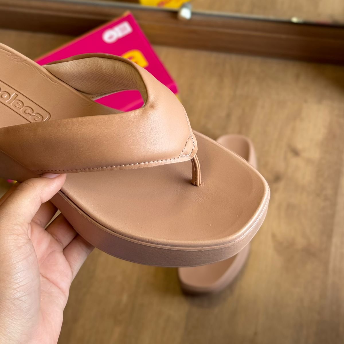 Sandália Papete Moleca Anabela 5503.105