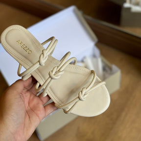 Rasteira Arezzo Tiras Duplas Nós A044854169