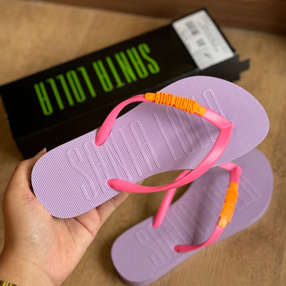 Chinelo Flip Flop Santa Lolla 06BC.43D3.0016