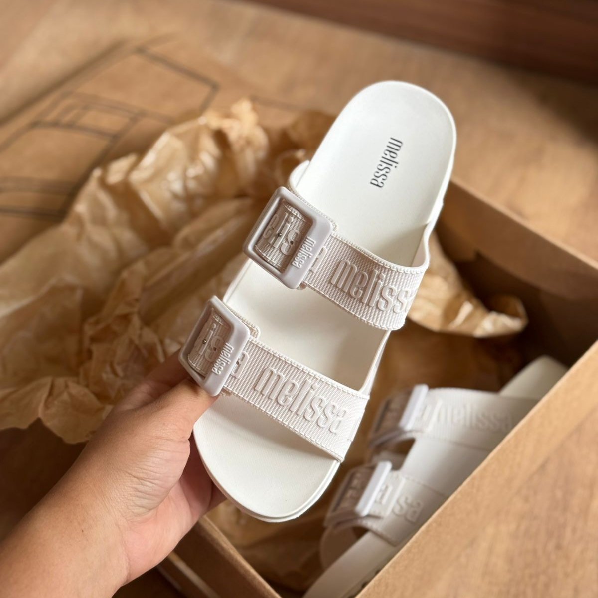 Sandália Melissa Cozy Slide M-Lover 35849