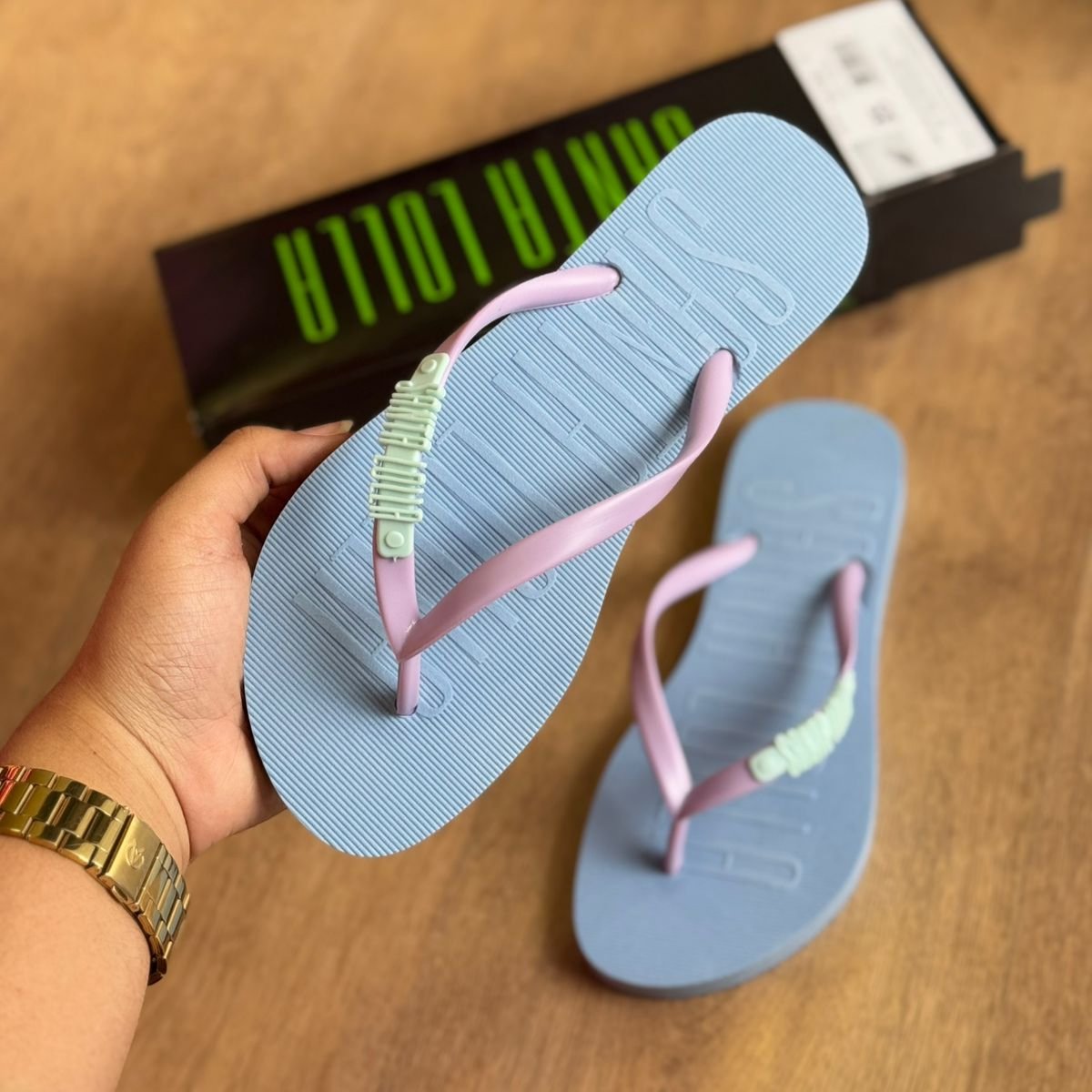Chinelo Flip Flop Santa Lolla 06BC.43D3.0016