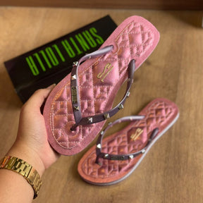Chinelo Santa Lolla Flip Flop Metalizada 0106.29D5.014F