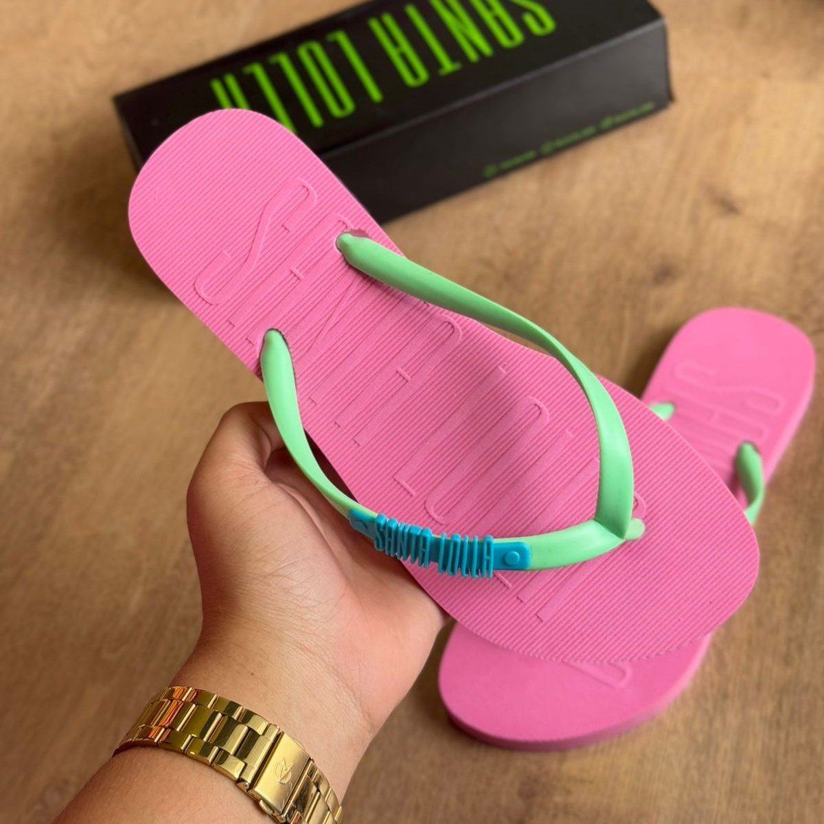 Chinelo Flip Flop Santa Lolla 06BC.43D3.0016