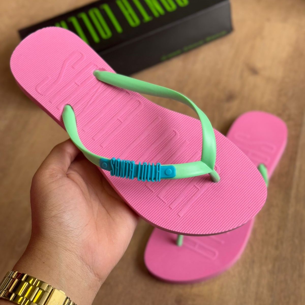 Chinelo Flip Flop Santa Lolla 06BC.43D3.0016