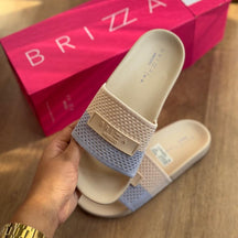 Slide Arezzo Brizza Tricô Z190930013