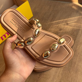 Sandália Moleca Detalhe de Pedrarias 5506.105