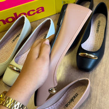 Sapatilha Moleca Detalhe Dourado 5729.131