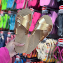 Havaianas  Rasteirinha Aqua Metallic