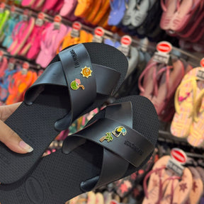 Havaianas Rasteirinha Aqua Metallic + Combinações de Pins