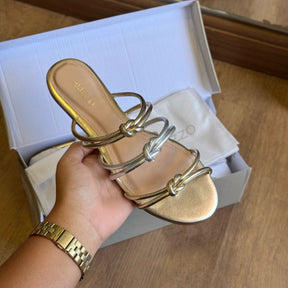 Rasteira Arezzo Tiras Duplas Nós A044854169