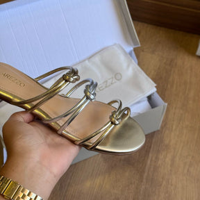 Rasteira Arezzo Tiras Duplas Nós A044854169