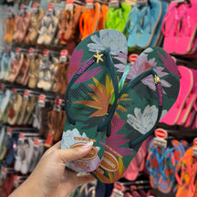 Havaianas Slim Summer Bliss + Pin Estrela e Tartatuga (GRÁTIS)