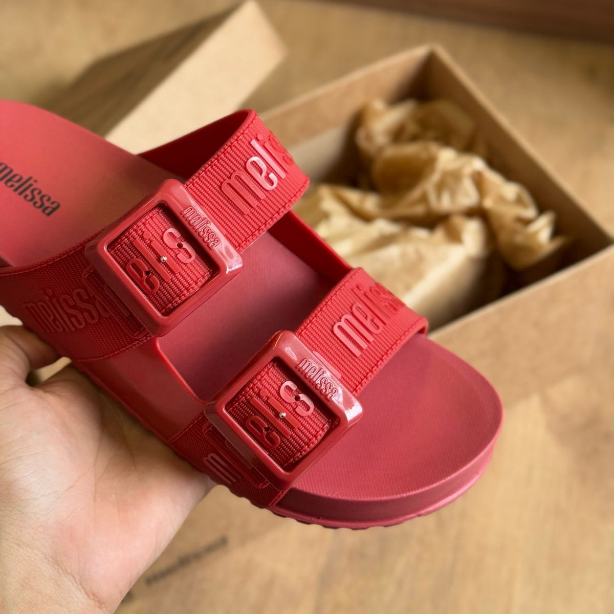 Sandália Melissa Cozy Slide M-Lover 35849