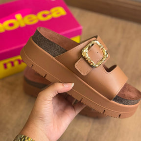 Sandália Moleca Detalhe Brilho 5513.103