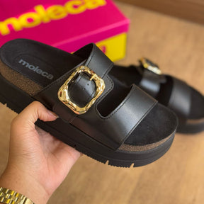 Sandália Moleca Detalhe Brilho 5513.103